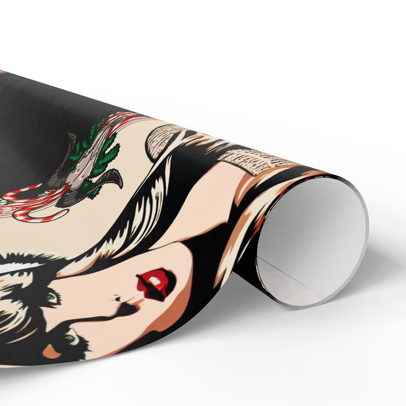 Wrapping Paper - Gothic Taylor Santa Baby Design